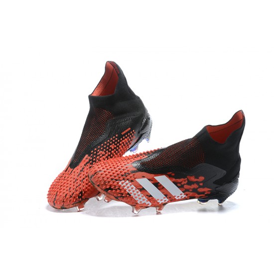 Kopacky Adidas Predator Mutator 20 AG Černá Červené Bílý High Pánské