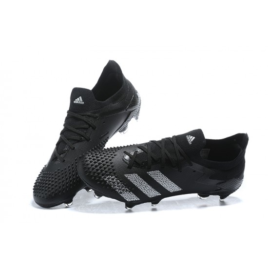 Kopacky Adidas Predator Mutator 20 FG Černá Lce Low Pánské