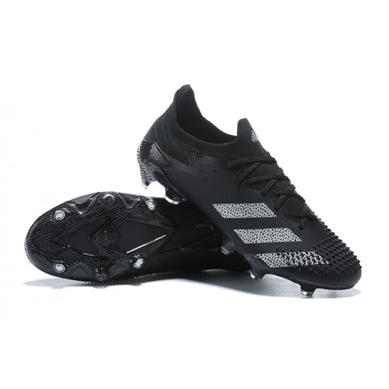 Kopacky Adidas Predator Mutator 20 FG Černá Lce Low Pánské