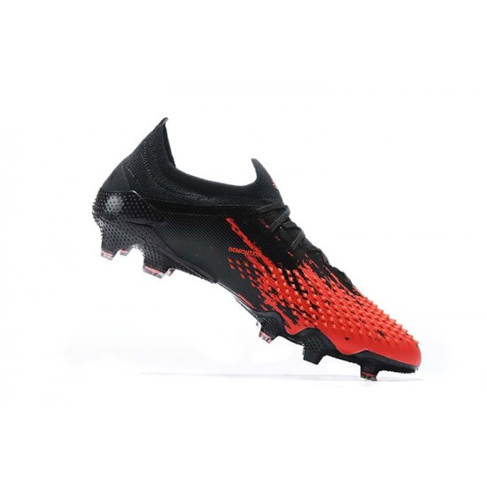 Kopacky Adidas Predator Mutator 20 FG Černá Červené Low Pánské