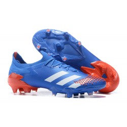 Kopacky Adidas Predator Mutator 20 FG Modrý Oranžovýý Modrý Low Pánské 