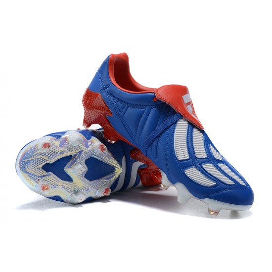 Kopacky Adidas Predator Mutator 20 FG Modrý Červené Low Pánské