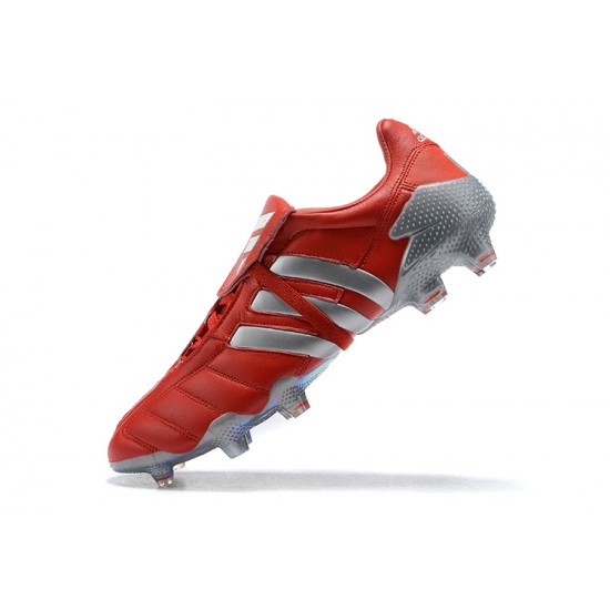 Kopacky Adidas Predator Mutator 20 FG Šedá Červené Low Pánské