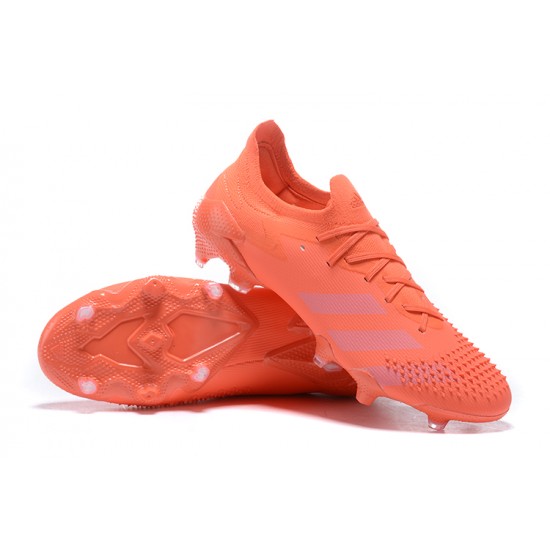 Kopacky Adidas Predator Mutator 20 FG LightOranžovýý Lce Low Pánské