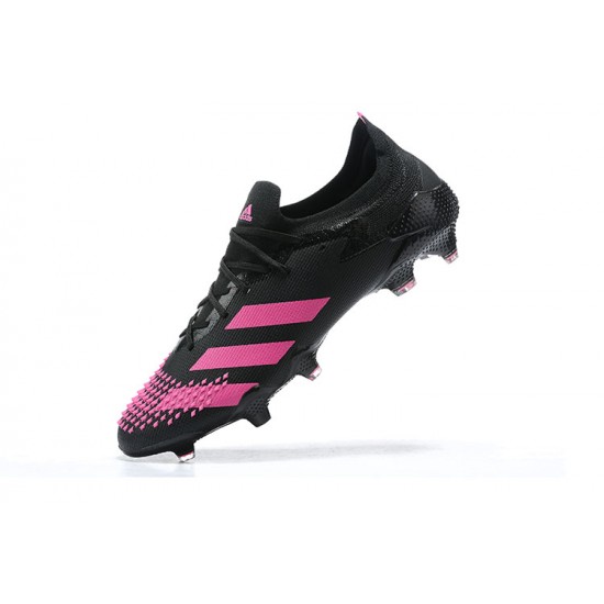 Kopacky Adidas Predator Mutator 20 FG Růžový Černá Low Pánské