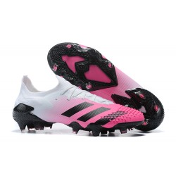 Kopacky Adidas Predator Mutator 20 FG Růžový Černá Bílý Low Pánské 