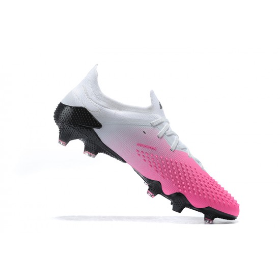 Kopacky Adidas Predator Mutator 20 FG Růžový Černá Bílý Low Pánské