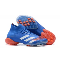 Kopacky Adidas Predator Mutator 20 TF Modrý Oranžovýý High Pánské 