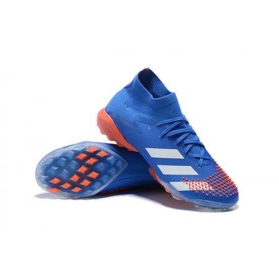 Kopacky Adidas Predator Mutator 20 TF Modrý Oranžovýý High Pánské