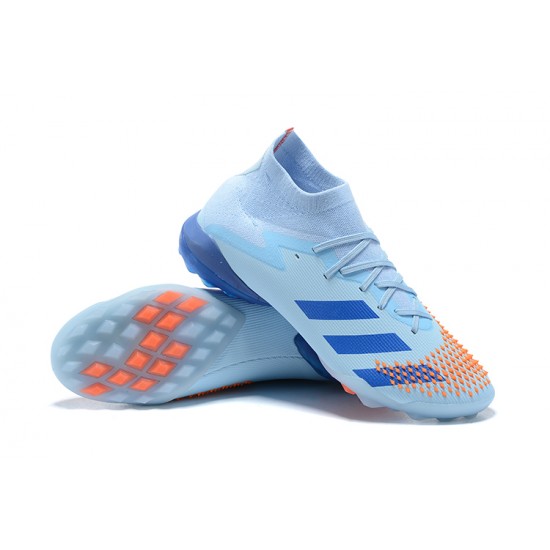 Kopacky Adidas Predator Mutator 20 TF Modrý Oranžovýý LightModrý High Pánské