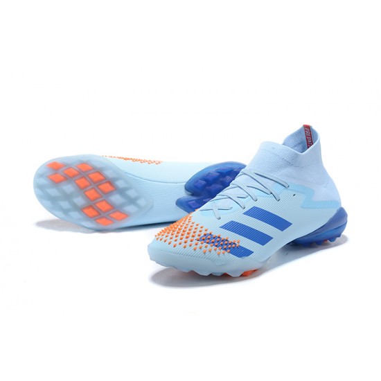 Kopacky Adidas Predator Mutator 20 TF Modrý Oranžovýý LightModrý High Pánské