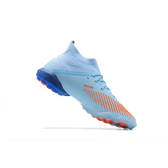 Kopacky Adidas Predator Mutator 20 TF Modrý Oranžovýý LightModrý High Pánské