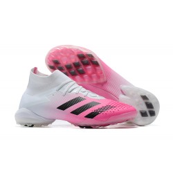 Kopacky Adidas Predator Mutator 20 TF Modrý Růžový Bílý High Pánské 