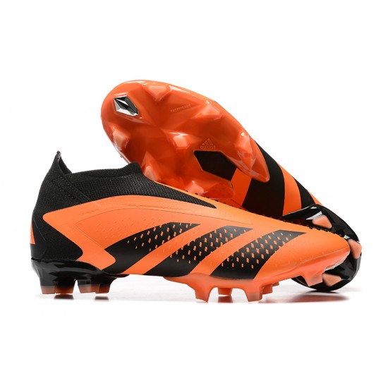 Kopacky Adidas Predator Accuracy Fg Boots Černá Oranžovýý Pánské Low