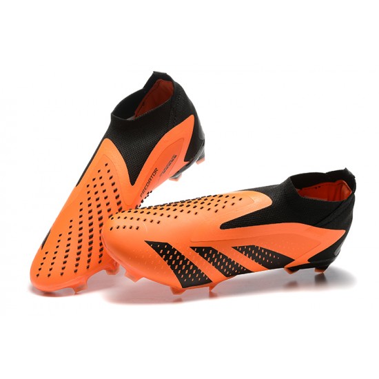 Kopacky Adidas Predator Accuracy Fg Boots Černá Oranžovýý Pánské Low