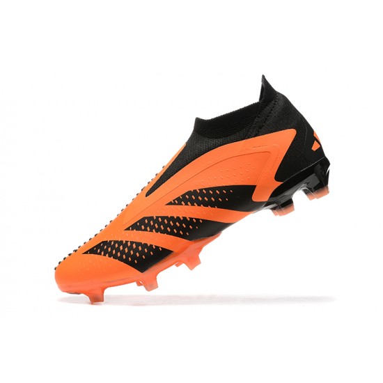 Kopacky Adidas Predator Accuracy Fg Boots Černá Oranžovýý Pánské Low