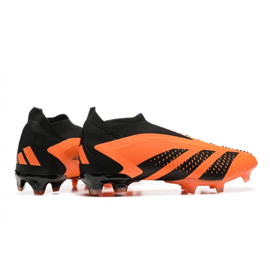 Kopacky Adidas Predator Accuracy Fg Boots Černá Oranžovýý Pánské Low