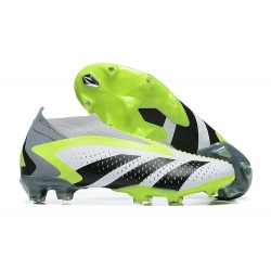 Kopacky Adidas Predator Accuracy Fg Boots Šedá Zelená Pánské High 