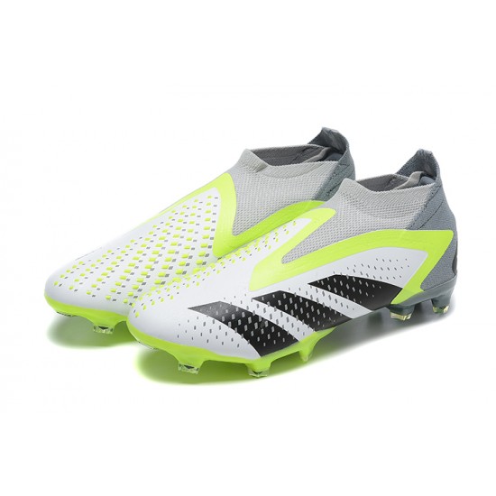 Kopacky Adidas Predator Accuracy Fg Boots Šedá Zelená Pánské High