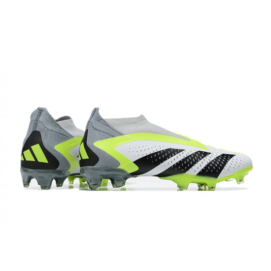 Kopacky Adidas Predator Accuracy Fg Boots Šedá Zelená Pánské High