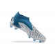 Kopacky Adidas Predator Accuracy Fg Boots LightModrý Bílý Pánské High