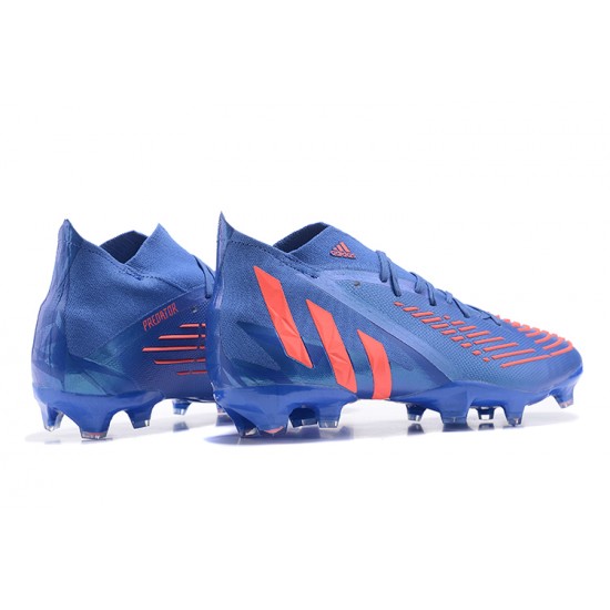 Kopacky Adidas Predator Edge Geometric 1 FG Modrý Oranžovýý Pánské