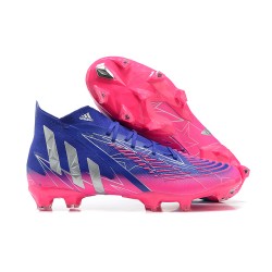 Kopacky Adidas Predator Edge Geometric 1 FG Modrý Růžový Zlato High Pánské 