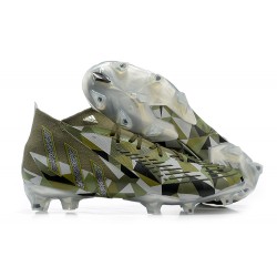 Kopacky Adidas Predator Edge Geometric 1 FG Zelená Lce Šedá High Pánské 