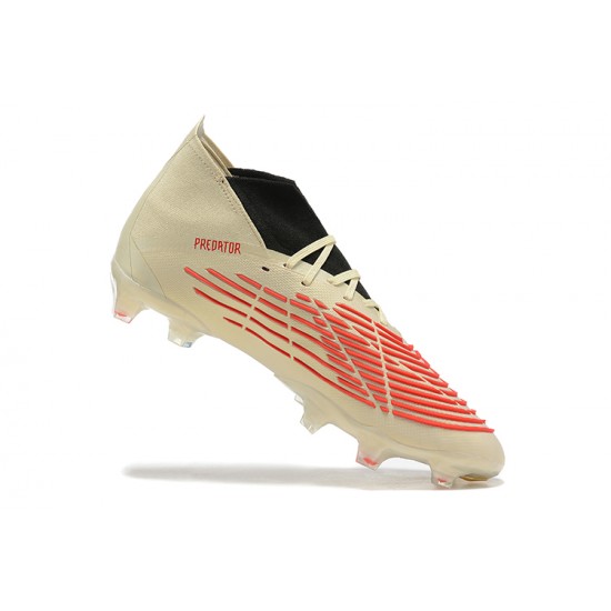 Kopacky Adidas Predator Edge Geometric 1 FG Hnědožlutý Černá Oranžovýý High Pánské