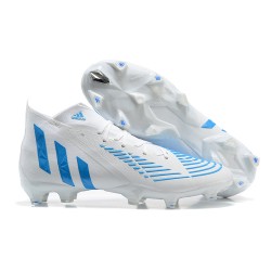 Kopacky Adidas Predator Edge Geometric 1 FG Bílý Modrý High Pánské 