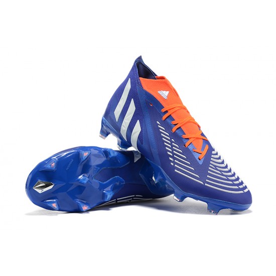 Kopacky Adidas Predator Edge Geometric.1 FG Mid-top Modrý Oranžovýý Pánské