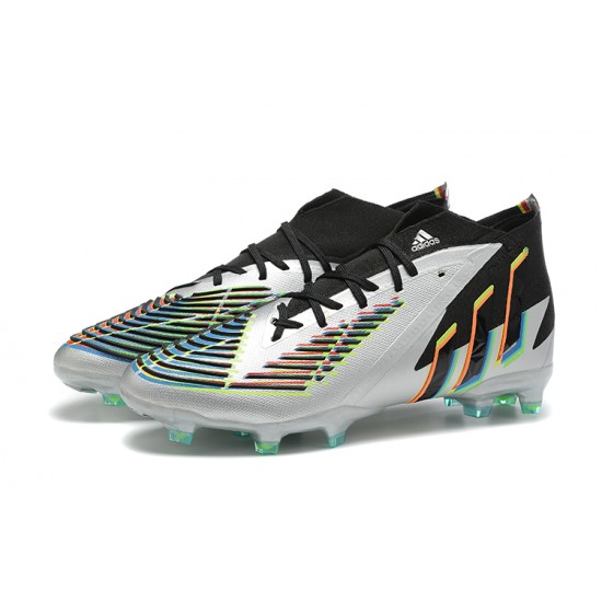 Kopacky Adidas Predator Edge Geometric.1 FG Mid-top Zlato Černá Pánské