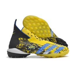 Kopacky Adidas Predator Freak TF Černá Žlutý Modrý Pánské Dámské