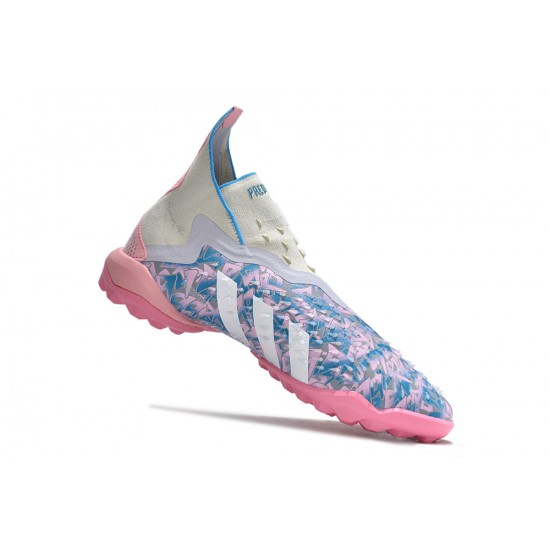 Kopacky Adidas Predator Freak TF Růžový Modrý Pánské Dámské