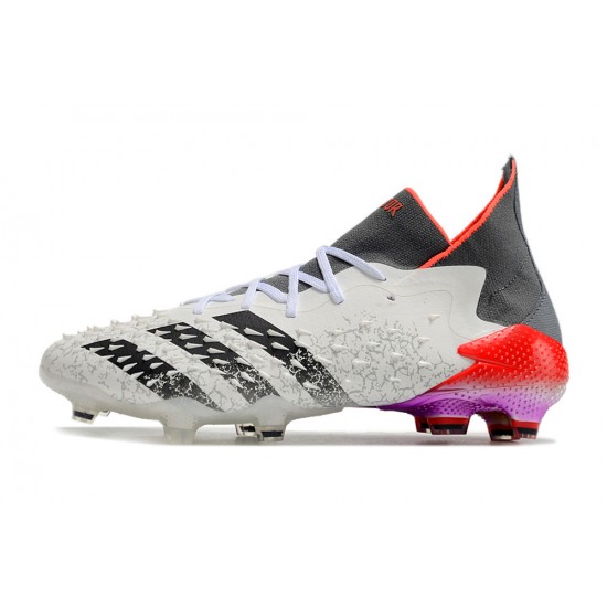 Kopacky Adidas Predator Freak.1 FG Černá Bílý Nachový Pánské Dámské