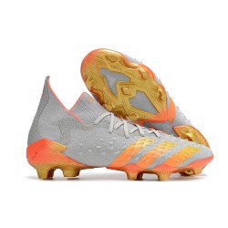 Kopacky Adidas Predator Freak.1 FG Šedá Oranžovýý Zlato Pánské Dámské