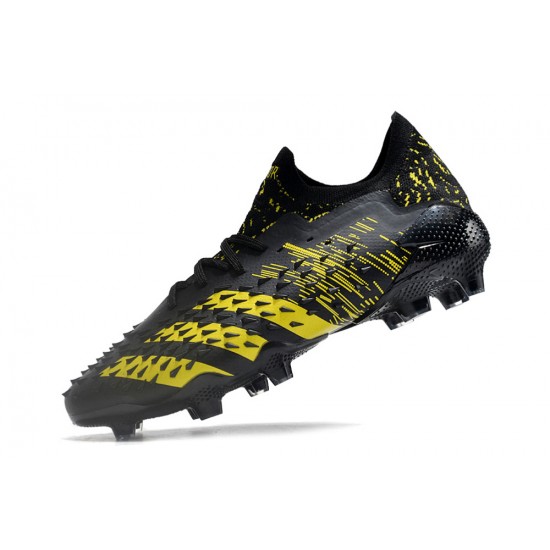 Kopacky Adidas Predator Freak.1 Low FG Černá Zlato Pánské Dámské