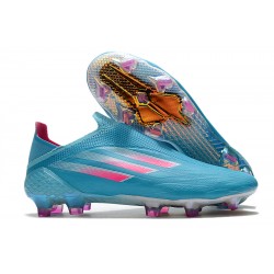 Kopacky Adidas X Speedflow FG Low Modrý Růžový Zlato Pánské 