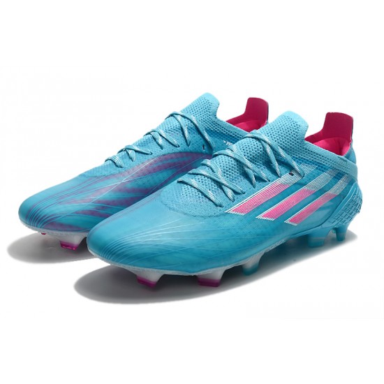 Kopacky Adidas X Speedflow FG Low Modrý Růžový Bílý Pánské