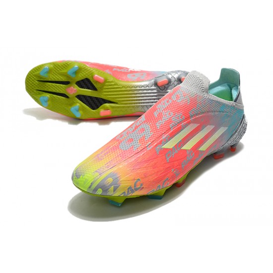 Kopacky Adidas X Speedflow FG Low Zlato Růžový Žlutý Pánské