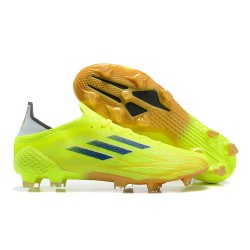 Kopacky Adidas X Speedflow FG Low Žlutý Zlato Černá Pánské 