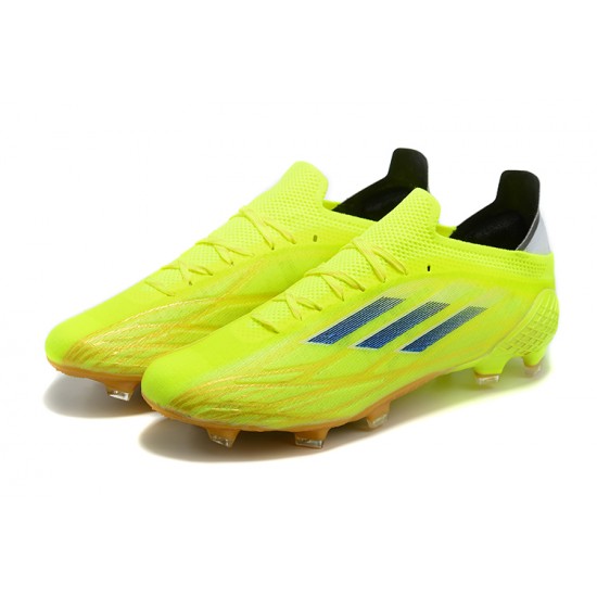 Kopacky Adidas X Speedflow FG Low Žlutý Zlato Černá Pánské