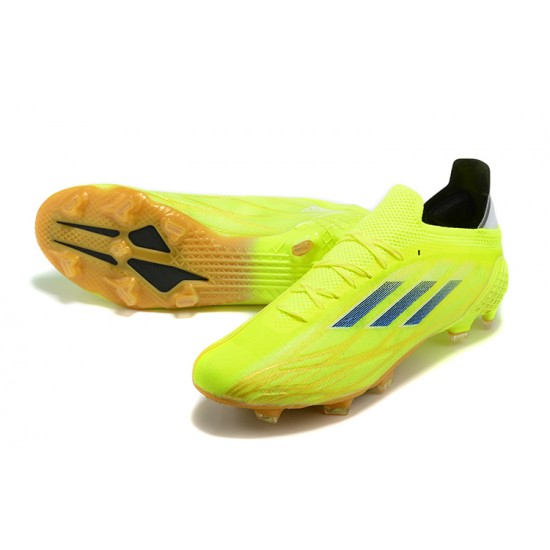 Kopacky Adidas X Speedflow FG Low Žlutý Zlato Černá Pánské