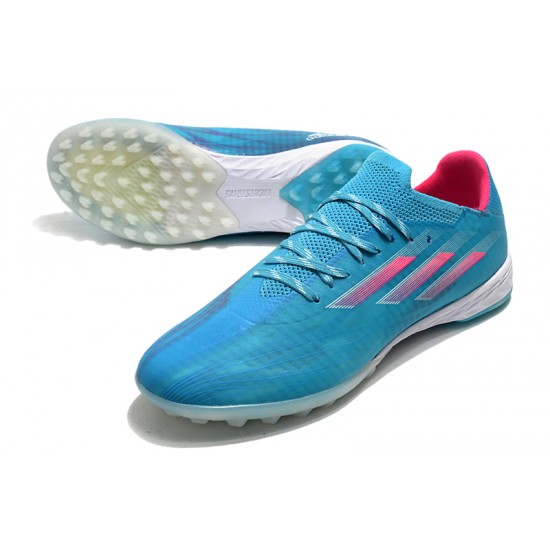 Kopacky Adidas X Speedflow TF Low Modrý Růžový Bílý Pánské