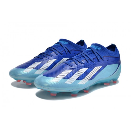 Kopacky Adidas X Speedportal .1 2022 World Cup Boots FG Low Dark Modrý Pánské Dámské