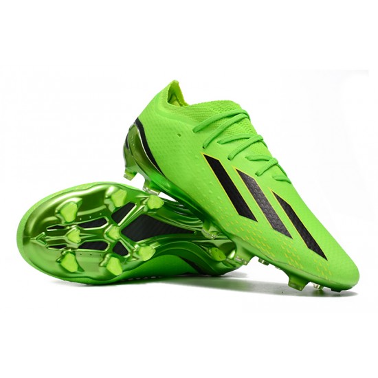 Kopacky Adidas X Speedportal .1 2022 World Cup Boots FG Low Zelená Černá Kopacky Adidas X Speedportal .1 2022 World Cup Boots FG Low Zelená Černá