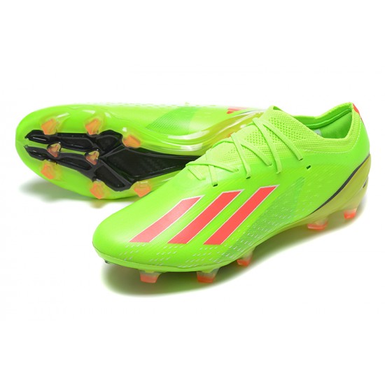 Kopacky Adidas X Speedportal .1 2022 World Cup Boots FG Low Zelená Růžový
