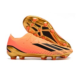 Kopacky Adidas X Speedportal .1 2022 World Cup Boots FG Low Oranžovýý Zlato Pánské 