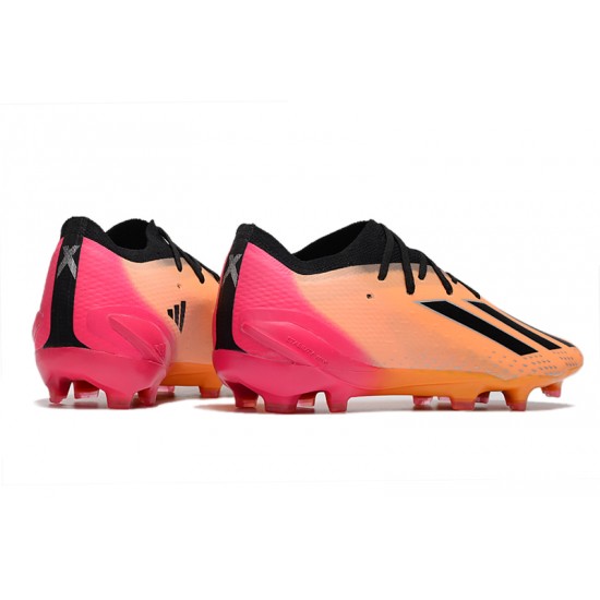 Kopacky Adidas X Speedportal .1 2022 World Cup Boots FG Low Růžový Oranžovýý Černá