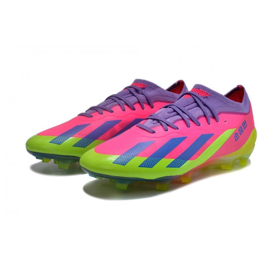 Kopacky Adidas X Speedportal .1 2022 World Cup Boots FG Low Růžový Nachový Pánské Dámské